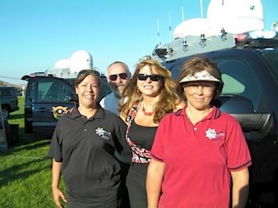 From L to R, Loretta Smith, Otto June, Gail Powell and Anna Olsen from the Nevada Department of Public Safety.