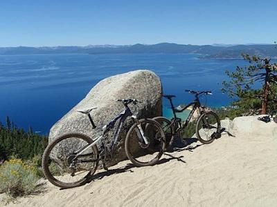 View from the Flume Trail by Brad Ashley