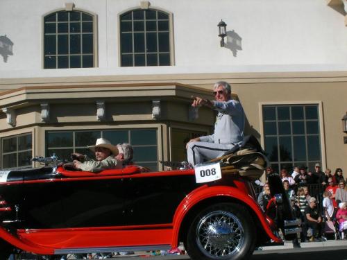 Parade Grand Marshal Dick Rutan