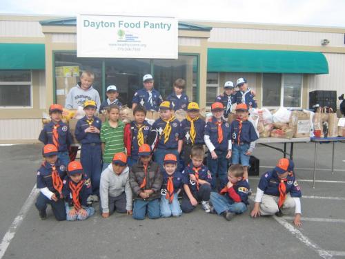 Pack 100 Cub Scouts