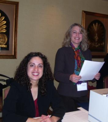 Christy McGill and Partnership Carson City Development and Programs Manager Jessica Paz-Cedillos.