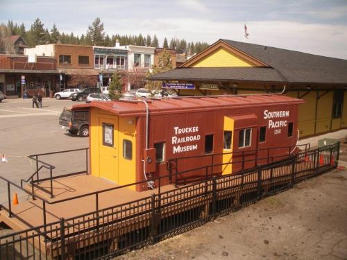 The train station in Truckee, Calif.  Photo by Elaine Quilici