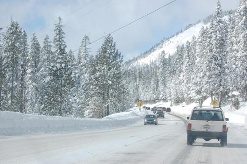 U.S. 50, Feb. 19, driving towards Kyburz