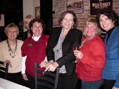 From Right to Left: Pam Boga, Patty Ruby, Kitt Watkins, Valerie Wyman and Sharon Human.