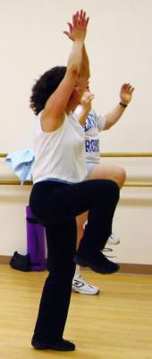 Proper back alignment is important for impact moves