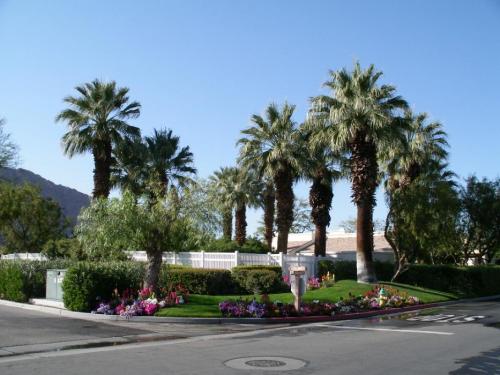 Near the entrance gate at the PGA West – Stadium Golf Course in La Quinta, Calif.