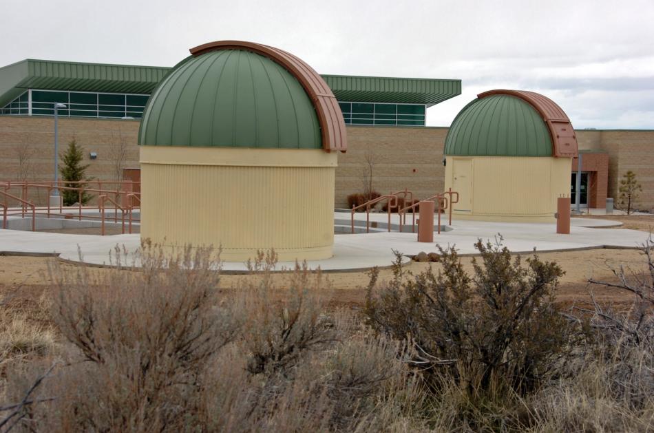 The MacLean Observatory at UNR is ready for research, education and community outreach. Photo by Mike Wolterbeek