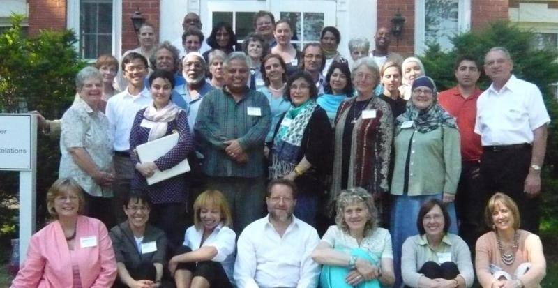Religious leaders and speakers on the first day of Religious Leadership seminar at Hartford Seminary.