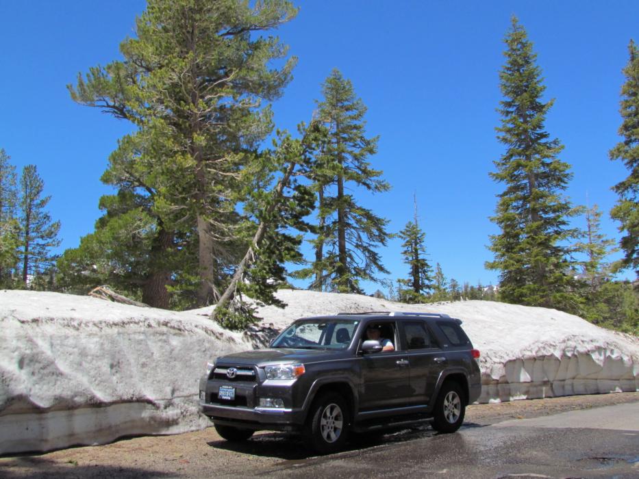 Parked near the top of Ebbett’s Pass