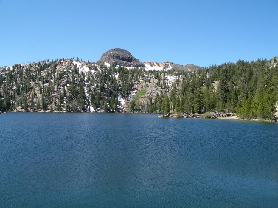 Kinney Reservoir near the top of Ebbett’s Pass on S.R. 4. Photo by Elaine Quilici