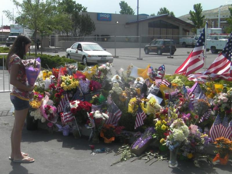 carson now: carson city IHOP shooting memorial