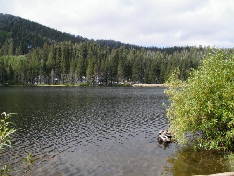 Hobart Reservoir, which is located in the mountains between Carson City and Lake Tahoe. Photo by Don Quilici