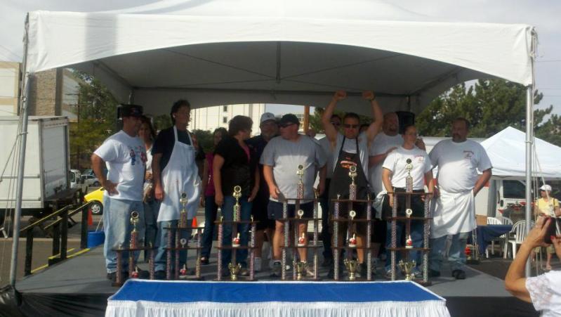 Group shot of all the winners