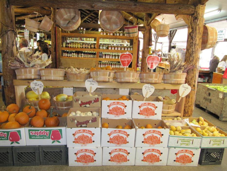 All kinds of fruits, vegetables and other goodies for sale.  Photo by Elaine Quilici