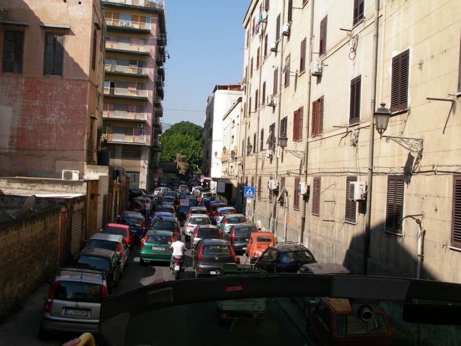 A side street in another large city.  Photo by Don Quilici