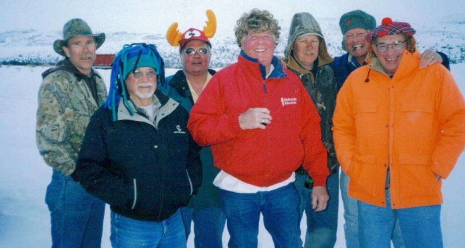 Mark Day, Scott Mattheus, Jack Cooke and Norm Budden;Bob (Slick) McCulloch, Don Hettrick and Don Quilici.