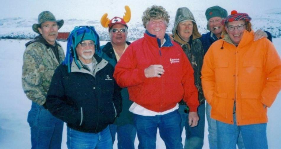 Mark Day, Scott Mattheus, Jack Cook and Norm Budden, Bob (“Slick”) McCulloch, Don Hettrick and Don Quilici.
