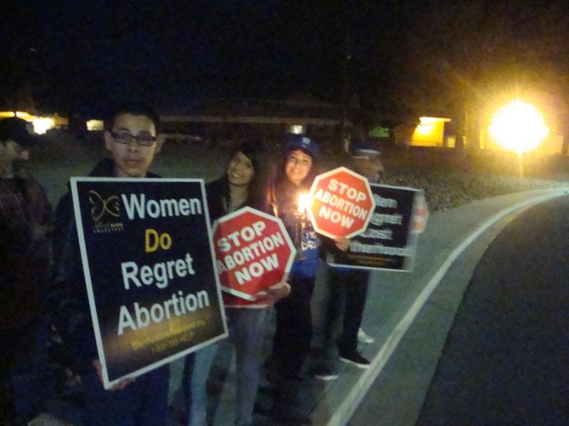 Prayer at Carson City Planned Parenthood