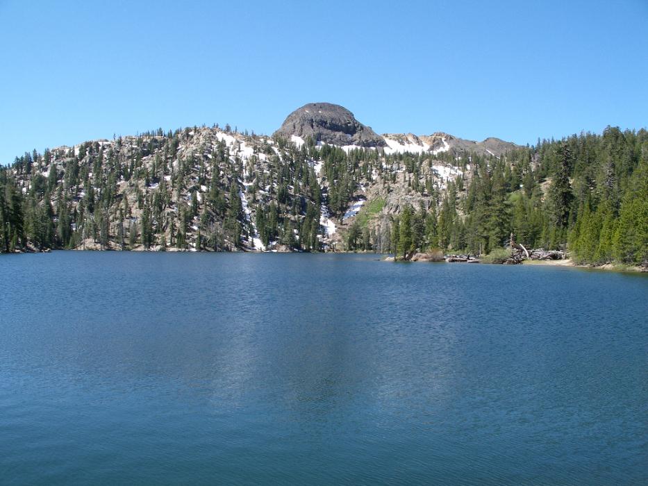 Looking across Kinney Reservoir from the dam.  Photo by Elaine Quilici
