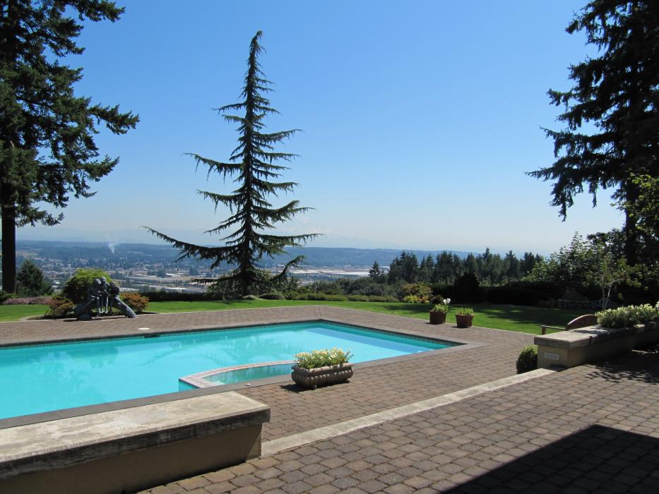 Auburn as seen from Jim and Brigitte Harkey’s backyard. Photo by Don Quilici