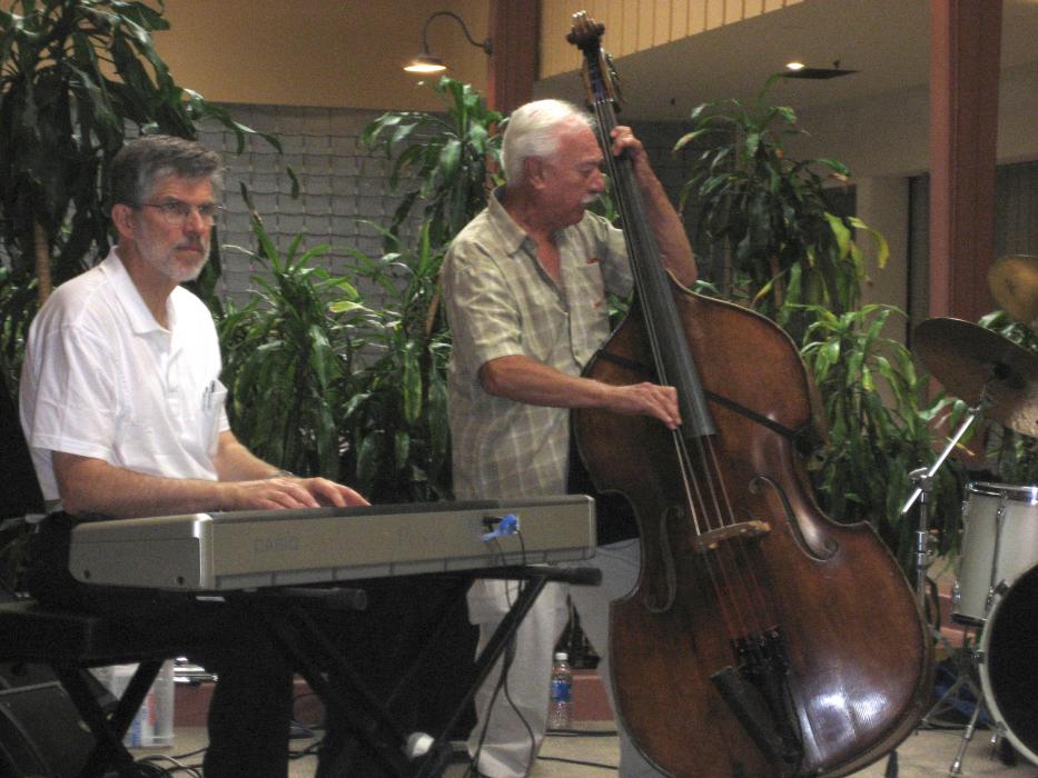 David Bugli, keyboard, and Charles DiLaura, bass, will play with the Millennium Bugs Sept. 7 at Silver Oak.