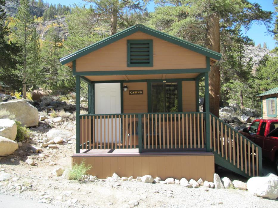 Cabins No. 8 and 9 at Parchers Resort. Photo by Elaine Quilici