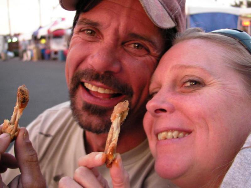 Danny Wharton and Wendi Breisch hold their own.