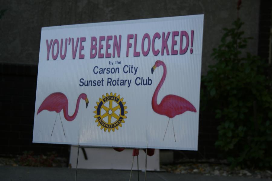 Carson Sunset Rotary fundraiser.
