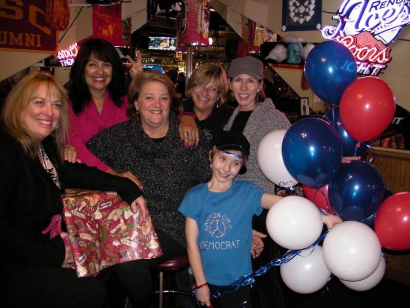 Campaign party at El Charro Avitia.
