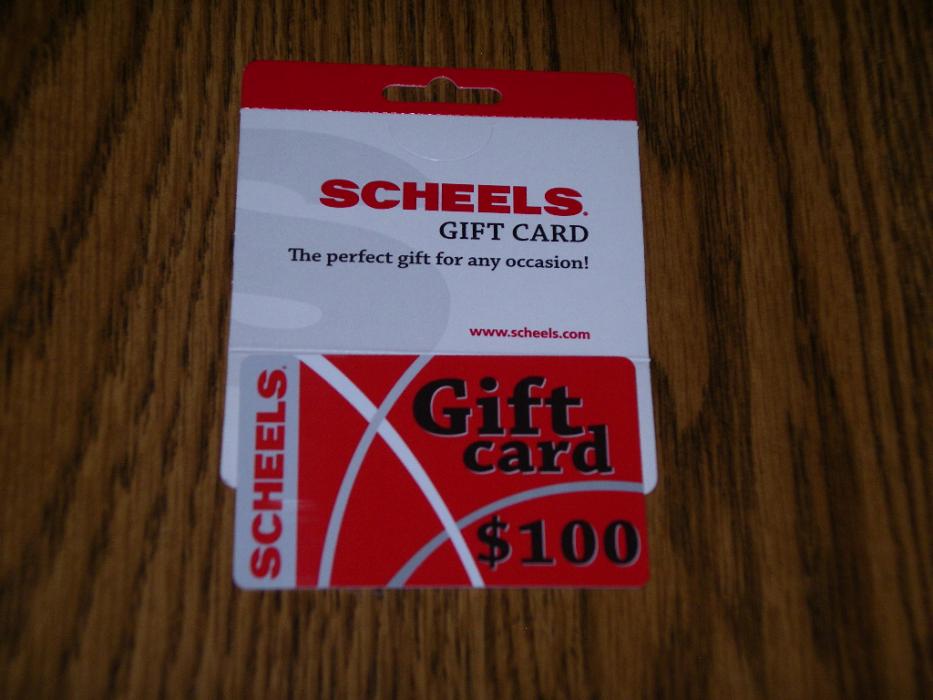 A gift card. Photo by Elaine Quilici