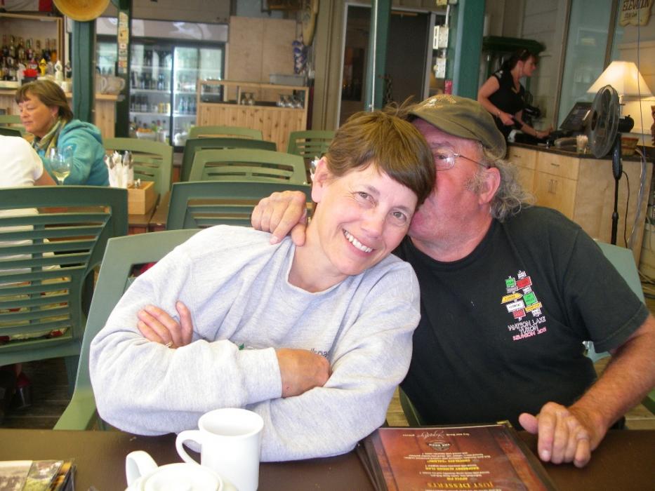Susan and Barry Drury of Watson Lake, Yukon, Canada.  Photo by Elaine Quilici