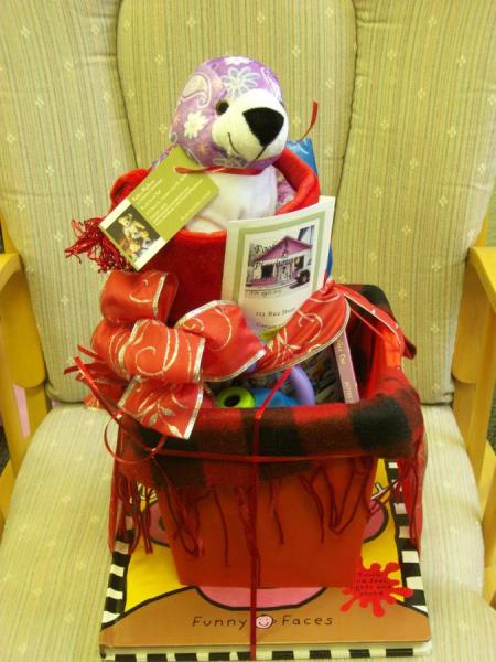Wine Walk raffle prize from Pookie's Playhouse
