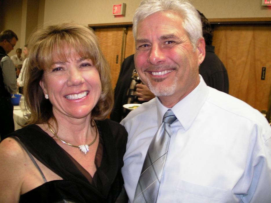 Nancy Nixon and Howie Riedl.