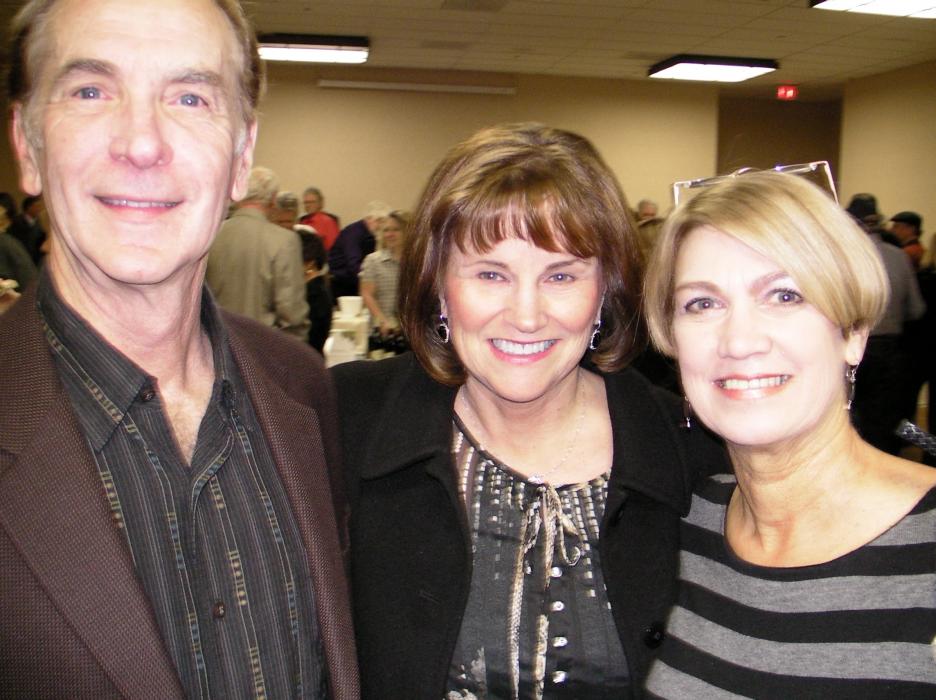 Ed and Denise Epperson and Susie Messina.
