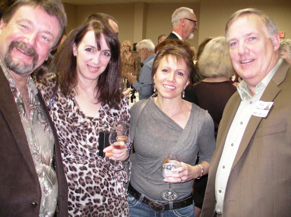 John Hopkins, Lia Keyes, Andie Wilson and BAC Executive Director John Shelton.