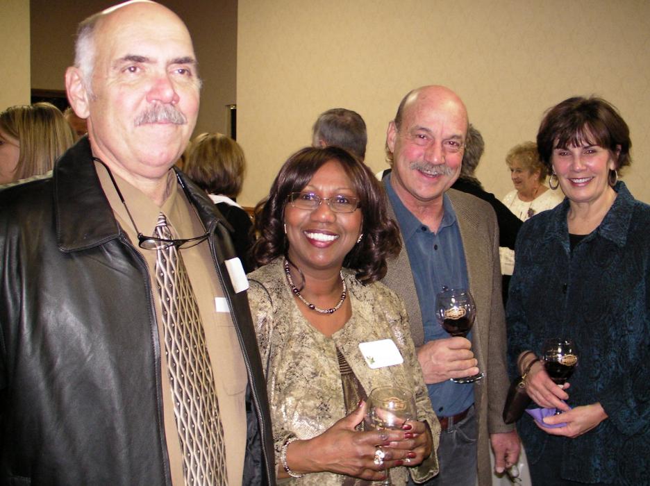 Don and Freida Carbery and Jim and Claire Clift.