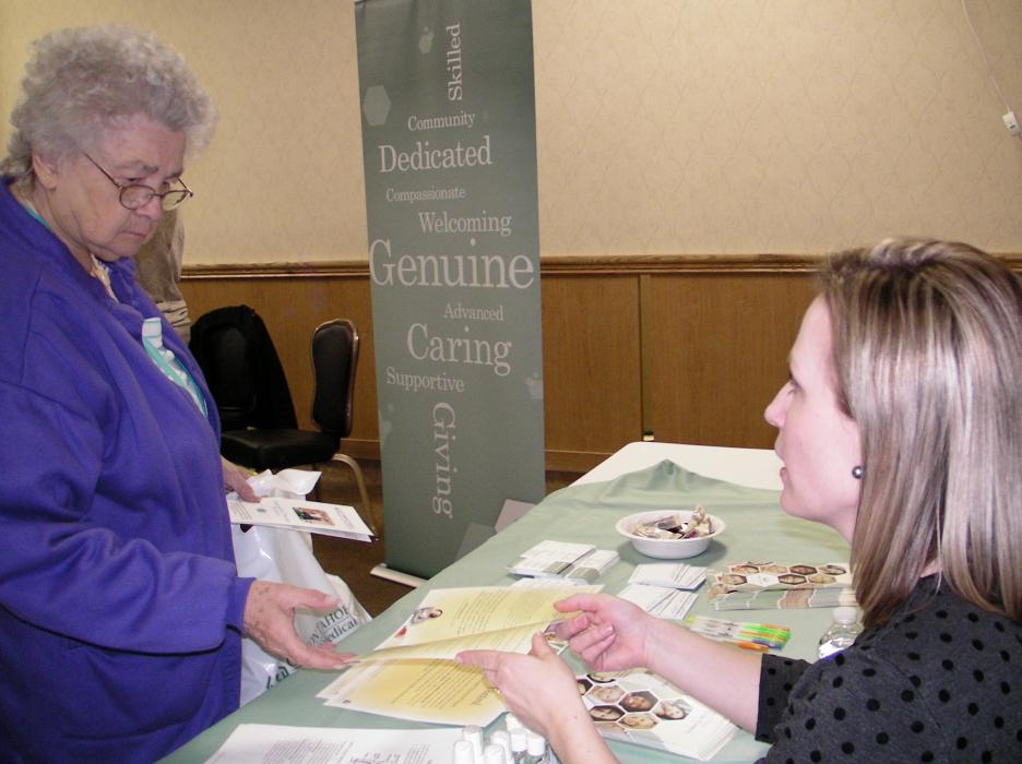 Carson Tahoe Regional Medical Center had several booths set up at the fair.