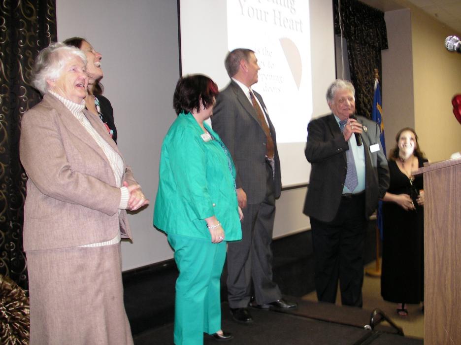 Board members were recognized at Thursday's banquet.