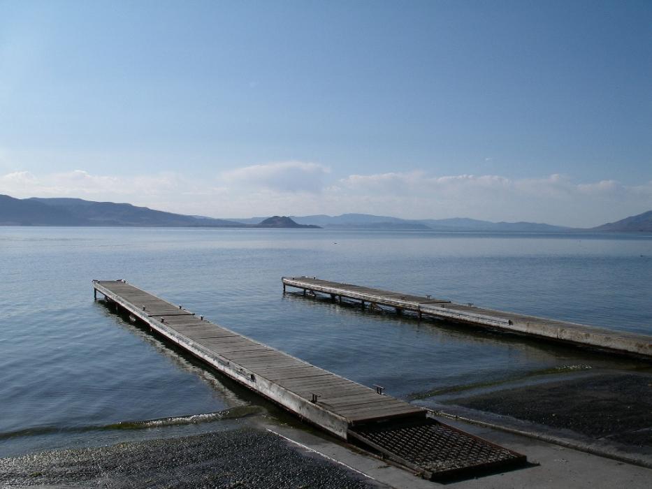 The boat launch area at Pelican Point.  Photo by Elaine Quilici