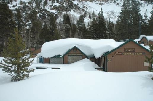 Parchers Resort in a typical April.  Photo courtesy of Jared Smith at Parchers Resort