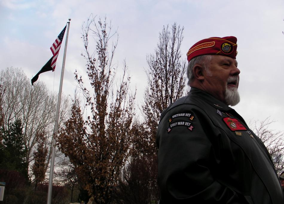 Frank Reynolds, retired gunnery Sgt. U.S. Marine Corps.