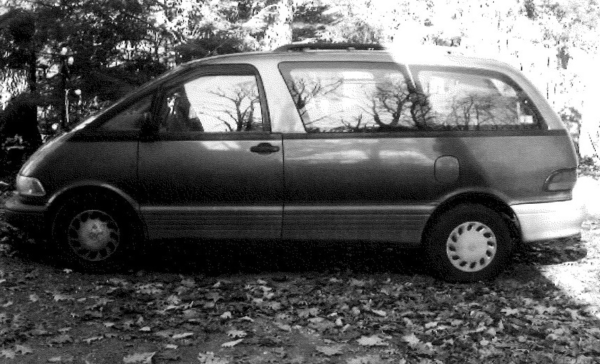This is a minivan similar to (but not the actual one) a juvenile described to officers. 