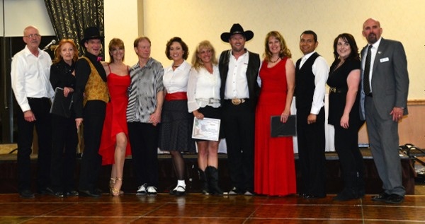 Participating dancers in a group photo.