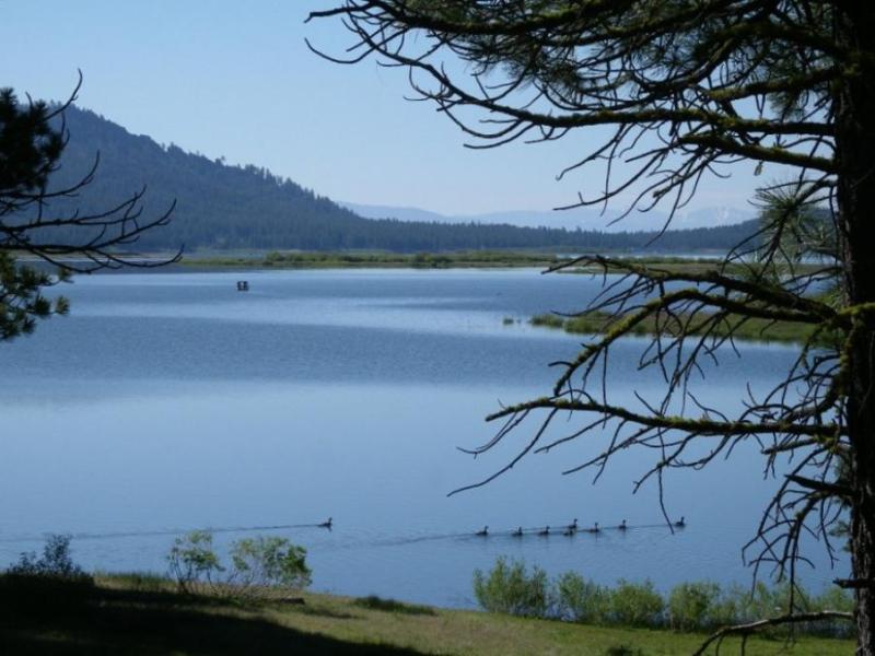 Davis Lake.  Photo by Elaine Quilici