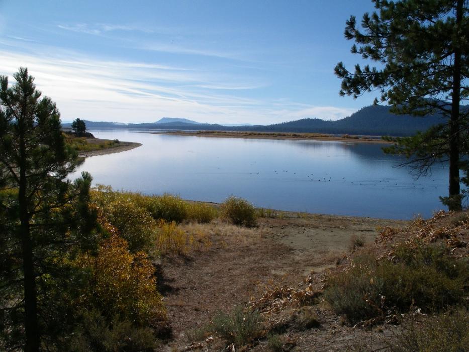 Davis Lake in Plumas County, California. Photo by Elaine Quilici