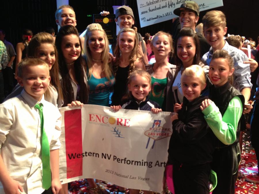 WNPAC Competition Team - 2013 Encore National Championships in Las Vegas.