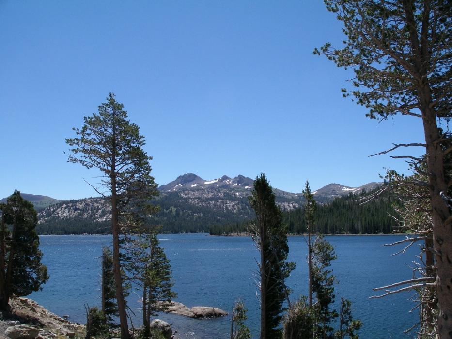 Caples Lake near the Kirkwood Ski Resort.  Photo by Elaine Quilici