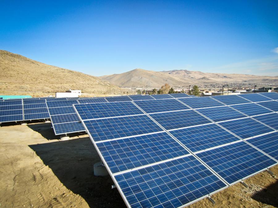 Black Rock Solar array at Western Nevada College