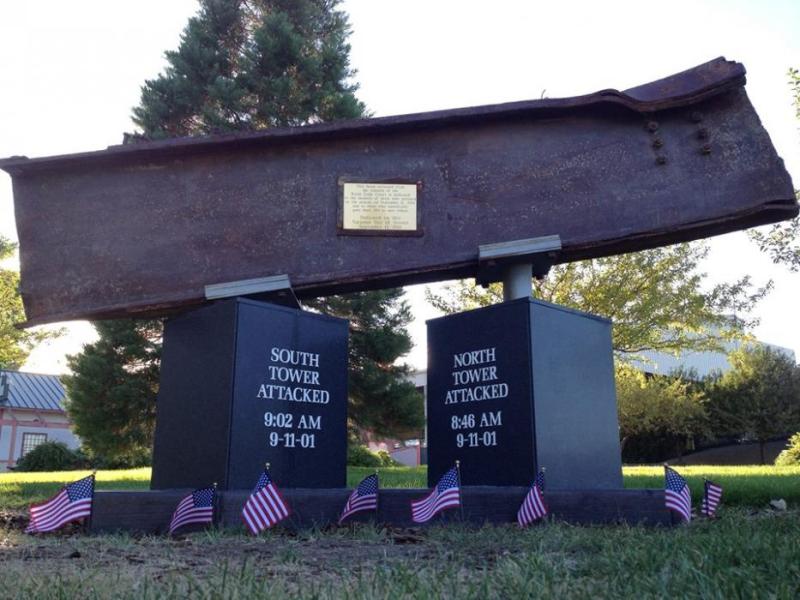 The 9/11 Memorial at Mills Park in Carson City. Photo by Michelle Ramsey Pedersen
