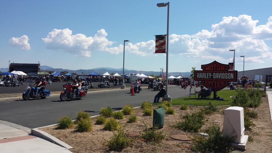 Riders at Saturday's 9/11 event.